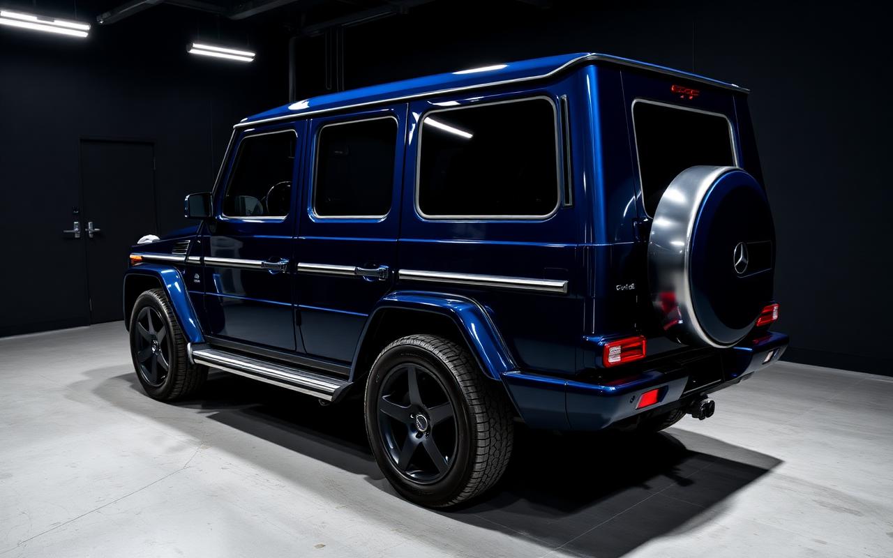 Mercedes G-Wagon - Deep Midnight Blue Wrap